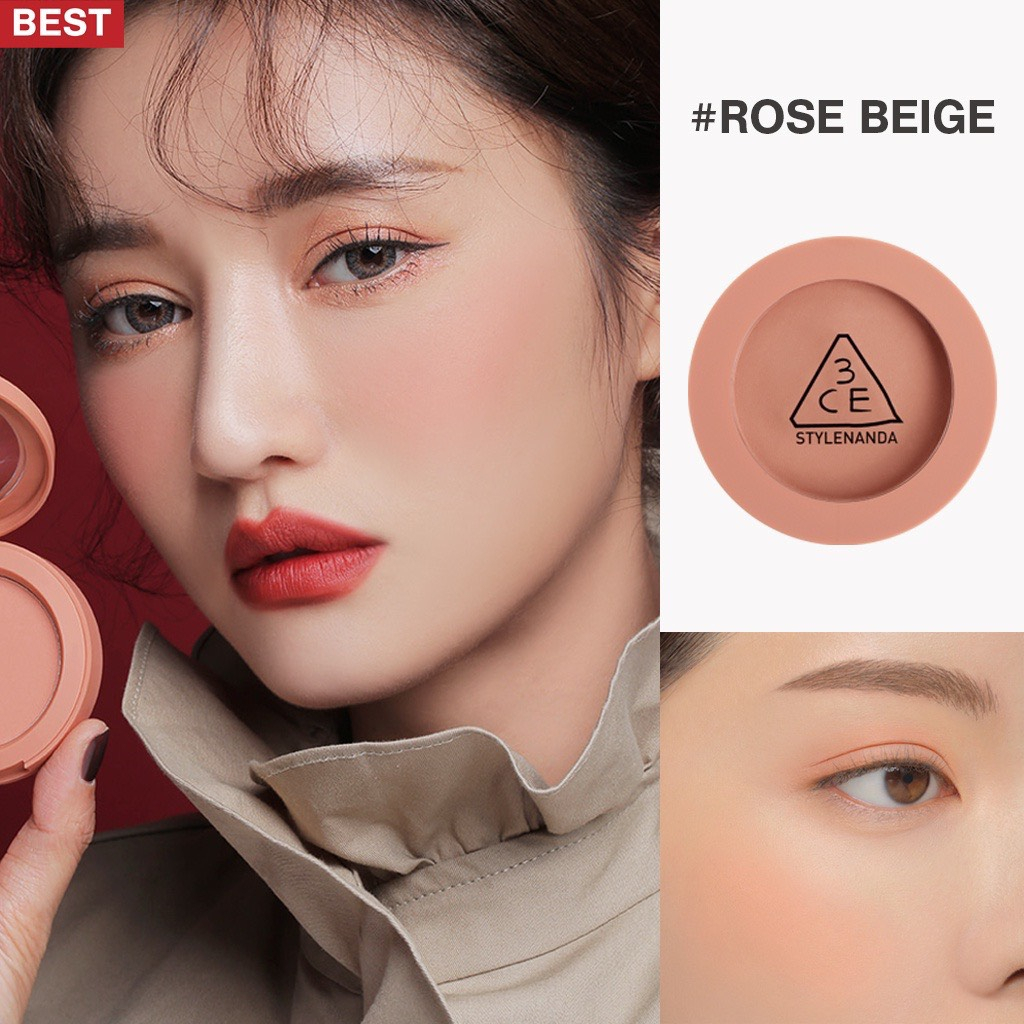 Phấn má 3CE Face Blush - Rose Beige