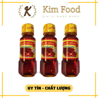 Dầu màu điều, dầu hạt điều, dầu hạt điều đỏ vinh thành chai 100ml, dầu hạt điều đỏ nguyên chất giá tốt