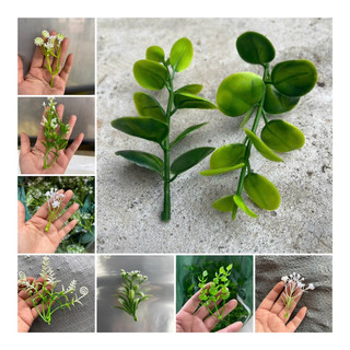 Cỏ điểm rời,hoa cỏ trang trí,cỏ trang trí 100g