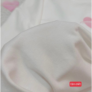 Áo babytee hình trái tim - ảnh thật 3 màu