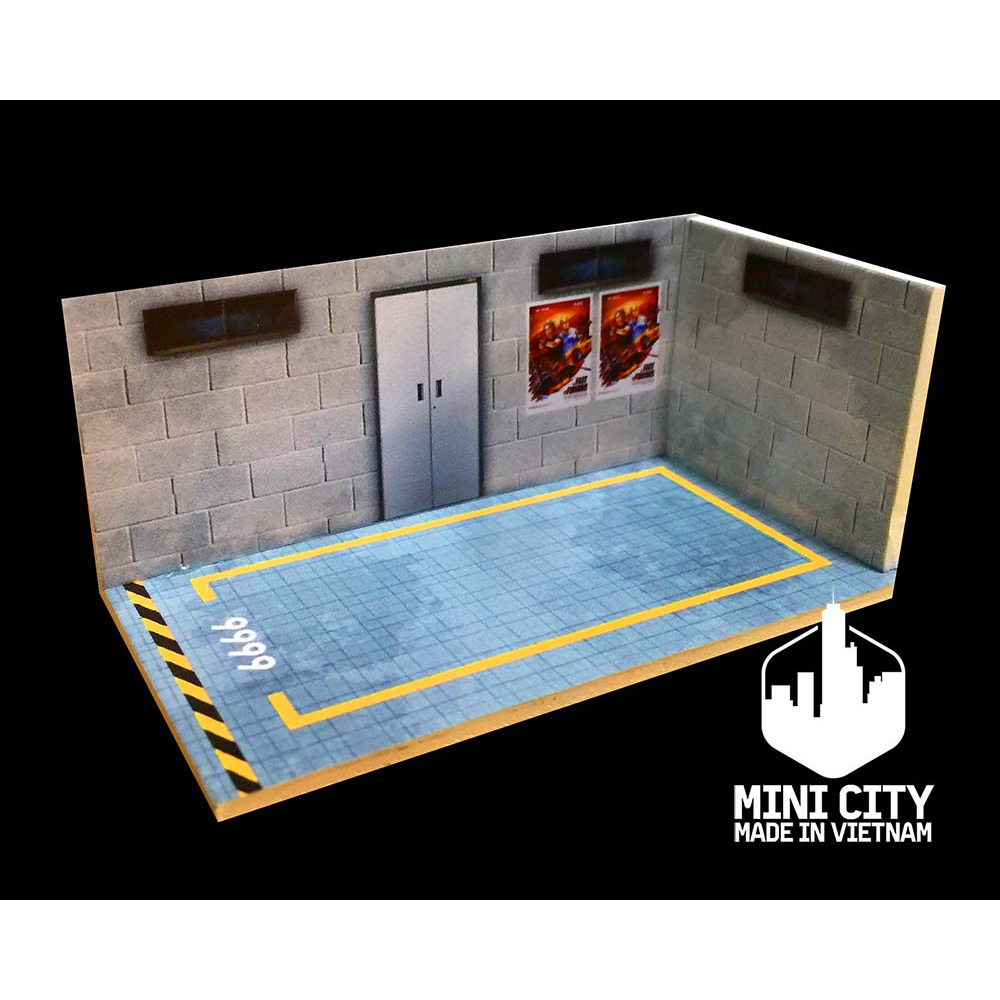 Bệ mô hình xe 1:64