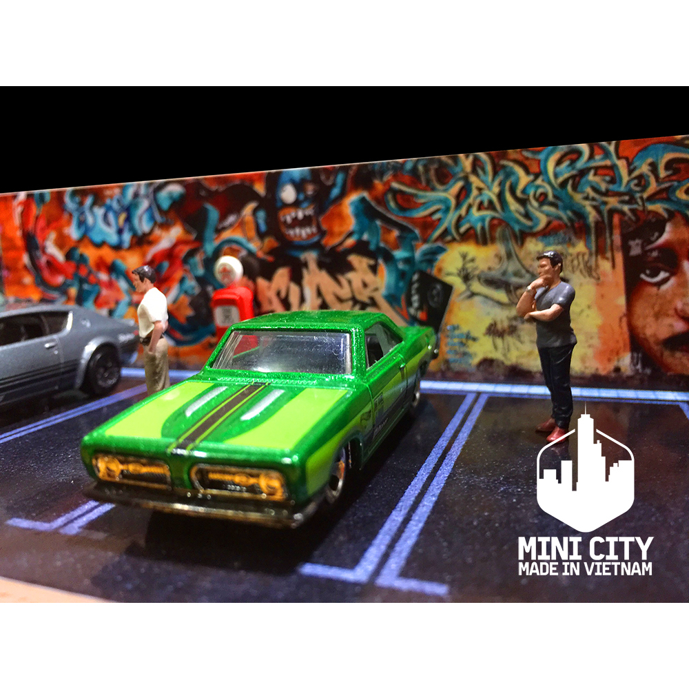 Bãi đỗ xe trong thành phố 1:64