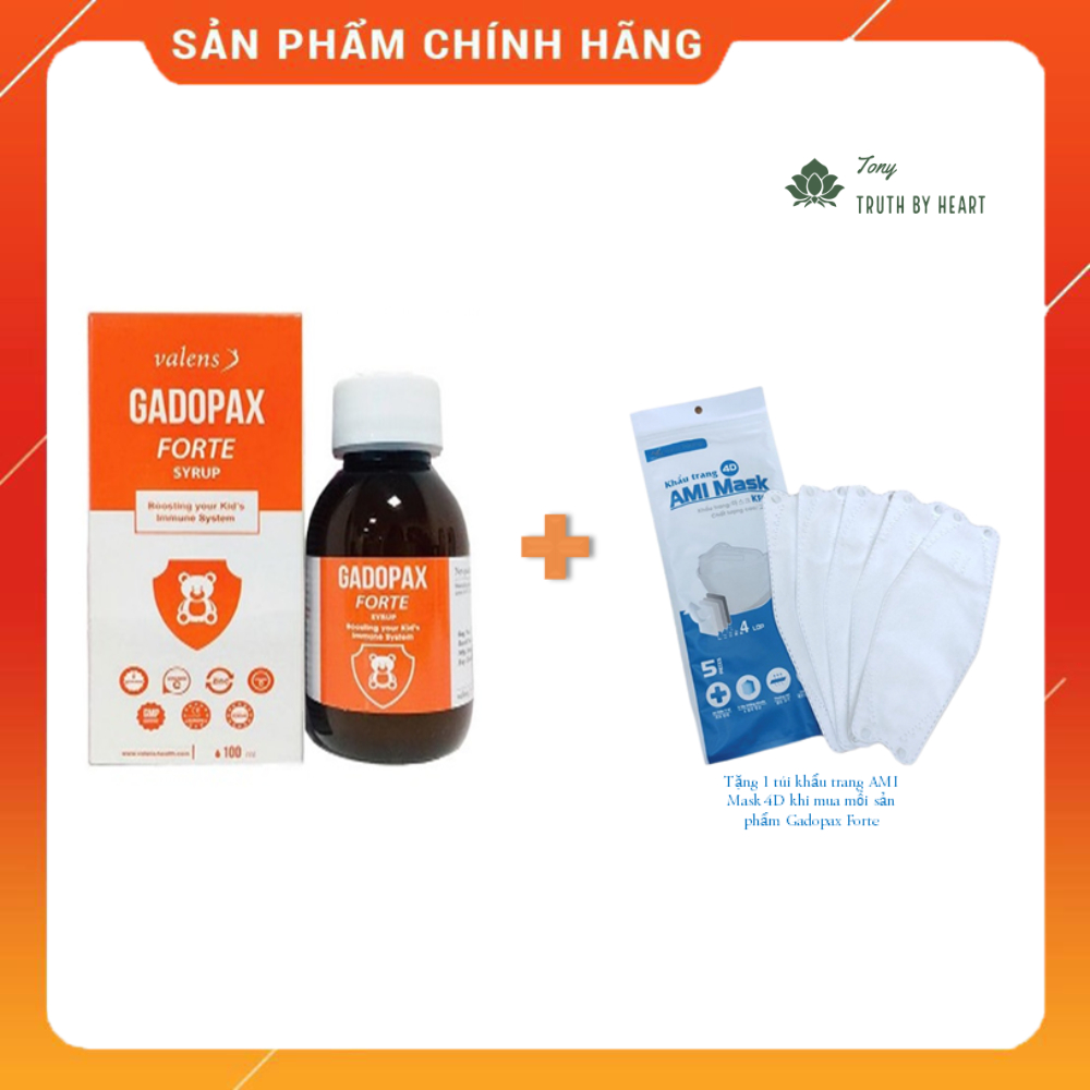 Gadopax Forte Siro Tăng Sức Đề Kháng Chai 100ml