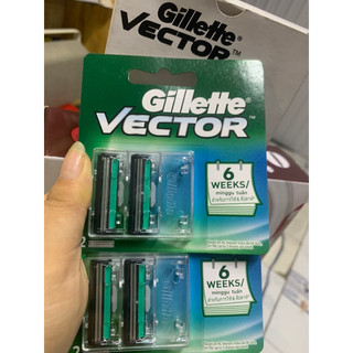 Lưỡi dao cạo Gillette vector 2 lưỡi