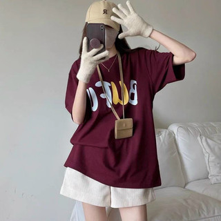 áo phông Nam Nữ Phông rộng cotton Áo thun bigsize Freesize 72kg quay đầu hình Bufu cá tính, áo thun cặp đôi