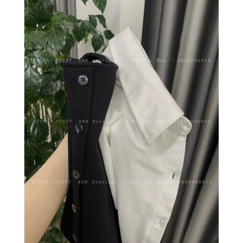 Set đầm yếm xoè kèm sơmi