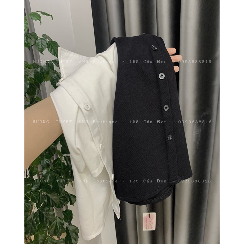 Set đầm yếm xoè kèm sơmi