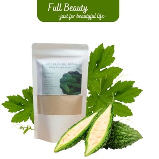 Bột khổ qua rừng nguyên chất đắp mặt nạ dưỡng da ngừa mụn full beauty