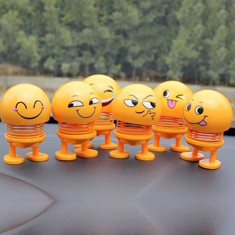 Thú Nhún Lò So Emoji Đáng Yêu Nhún Nhảy, Emoji Con Nhún Vàng