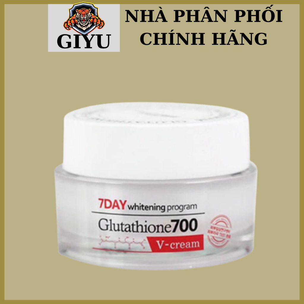 Kem dưỡng trắng da 7DAY GLUTATHIONE 700 VCREAM ANGEL'S LIQUID 50ml