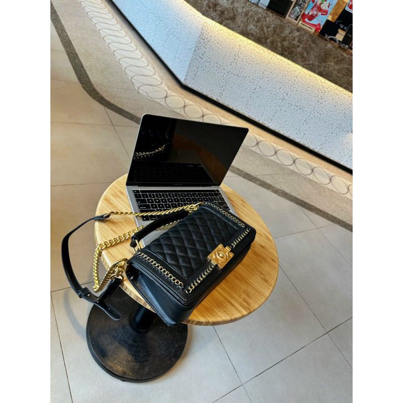 Boy viền xích đeo chéo,đeo vai size 25