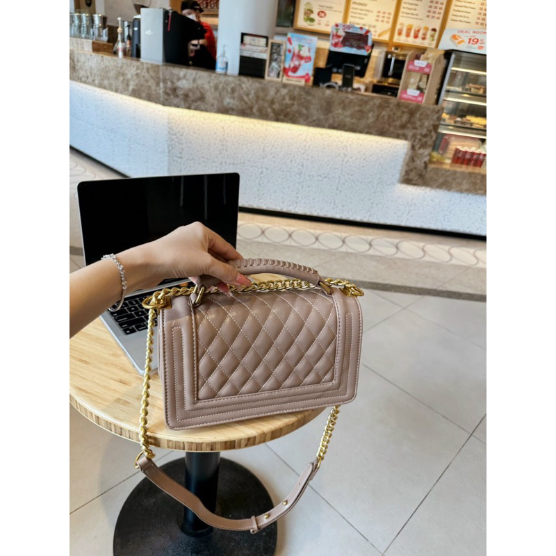 Boy viền xích đeo chéo,đeo vai size 25