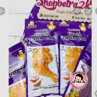 Snack ức gà giòn thơm
