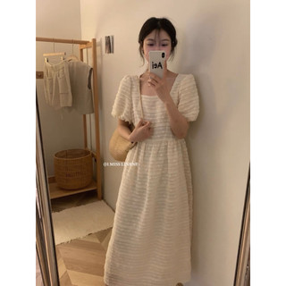 Váy babydoll hoa nhí nổi cổ u 70035 imiss