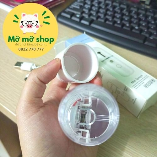 Máy phun sương mát mẻ giúp tạo độ ẩm mini cầm tay siêu tiện lợi bé mê người lớn thích  - Đồ chơi Nhà Mỡ