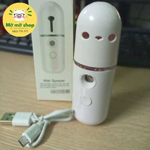 Máy phun sương mát mẻ giúp tạo độ ẩm mini cầm tay siêu tiện lợi bé mê người lớn thích  - Đồ chơi Nhà Mỡ
