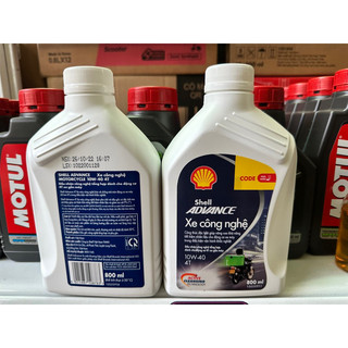 Shell Công Nghệ Xe Số 1L & 0.8L
