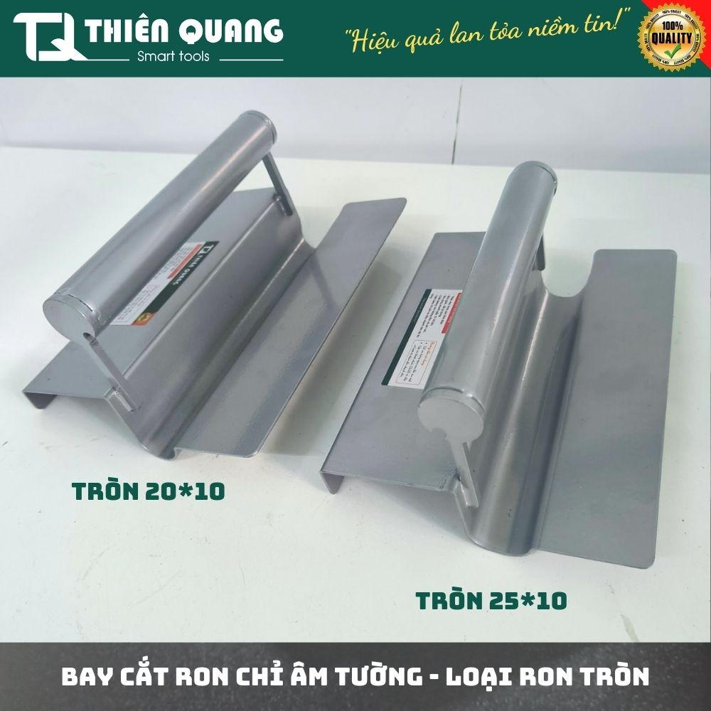 Bay cắt ron chỉ âm tường TRÒN- Tùy chọn kích thước