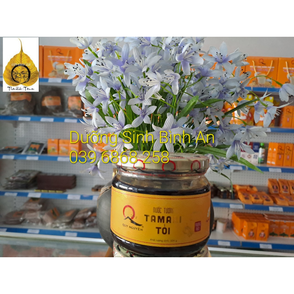 Tamari Tỏi - Quy Nguyên - Hủ 320 G