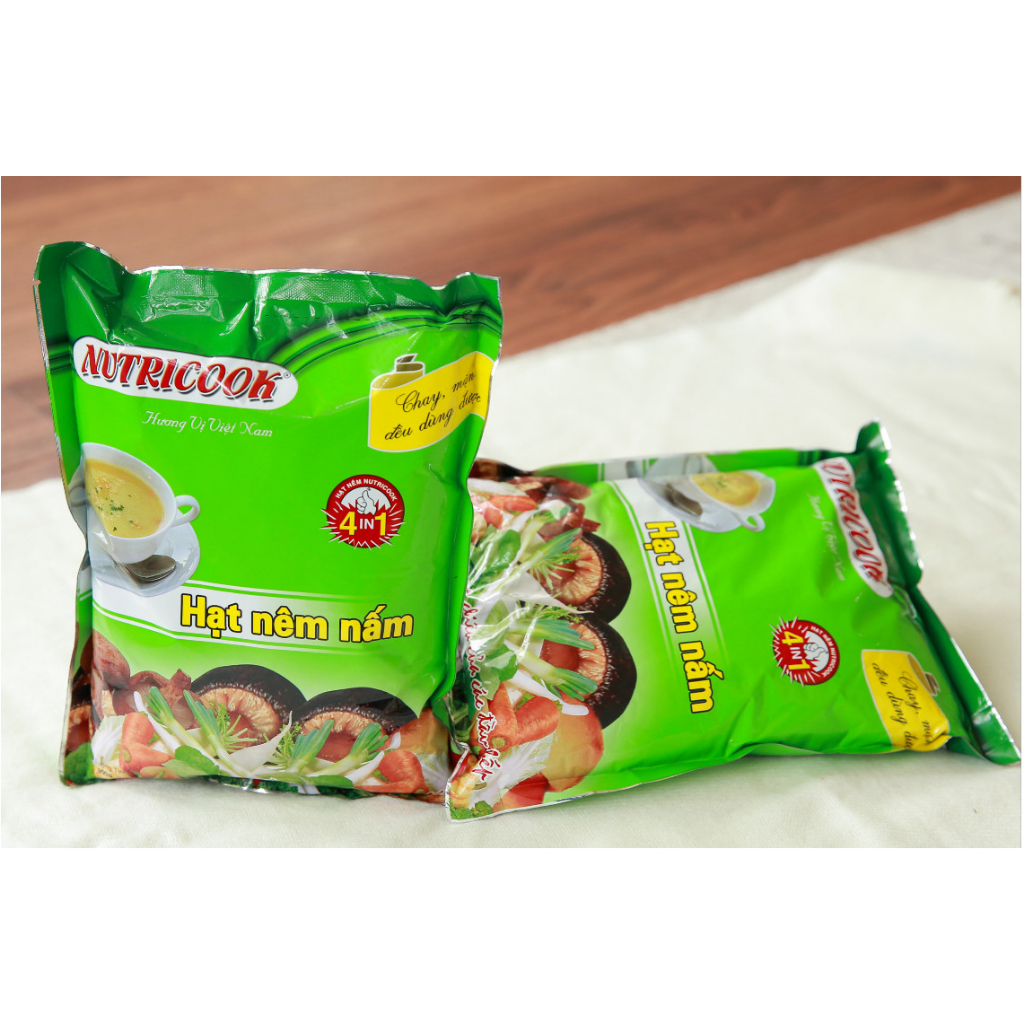 Hạt Nêm Chay Nấm Hương Nutricook 900g