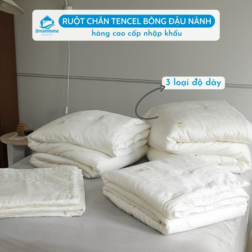 Ruột chăn bông đậu nành 2mx2m3 nhiều loại chăn hè, chăn thu, chăn đông Dreamhome