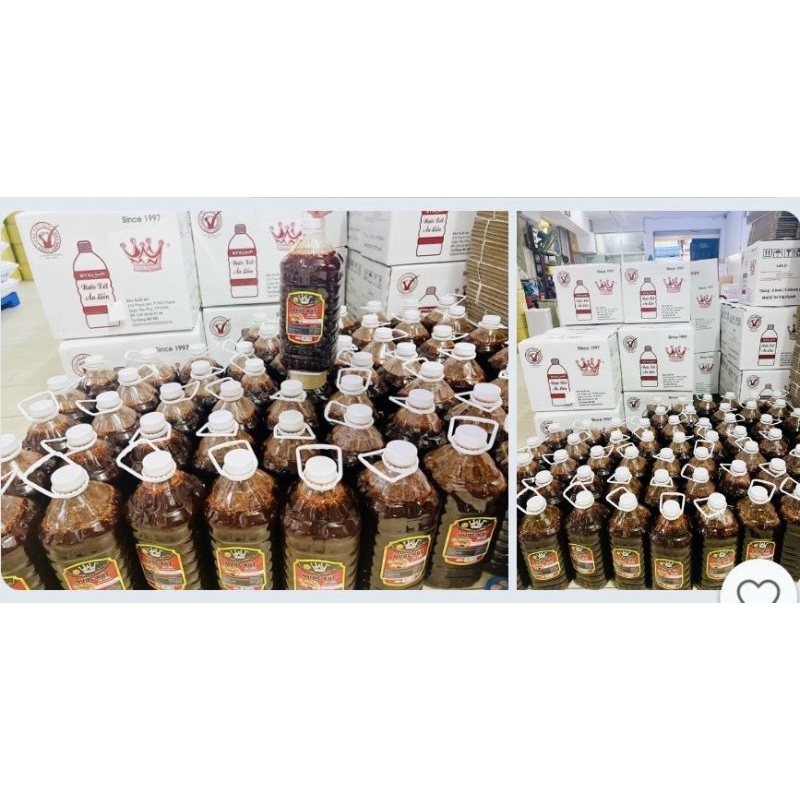 1 lít nước sốt bò ngon  chiết từ can 5 lít ra