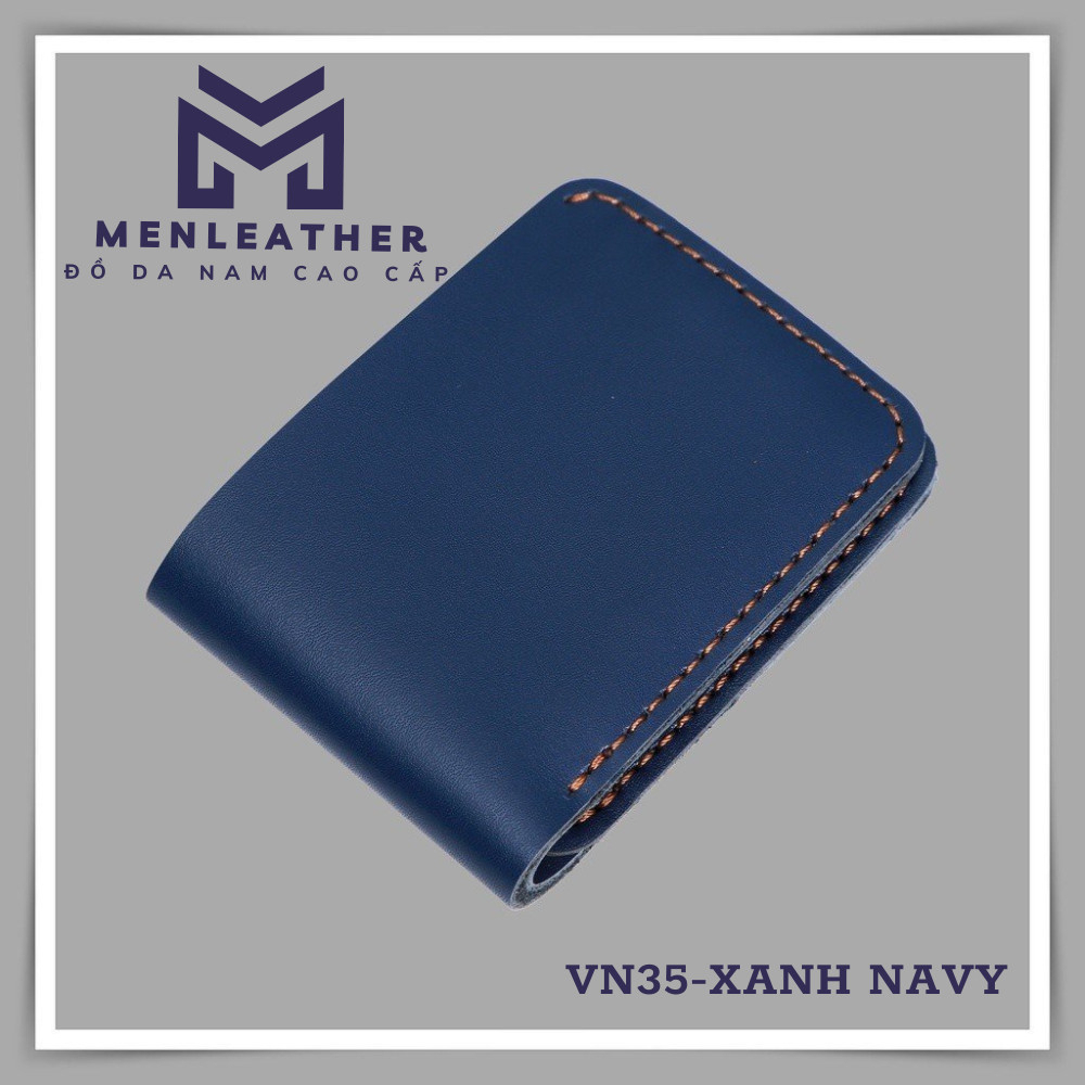 Ví sen 4 /Ví ngang mini da bò nappa cao cấp nhỏ gọn,tiện lợi VN35 -Bảo hành 12 tháng