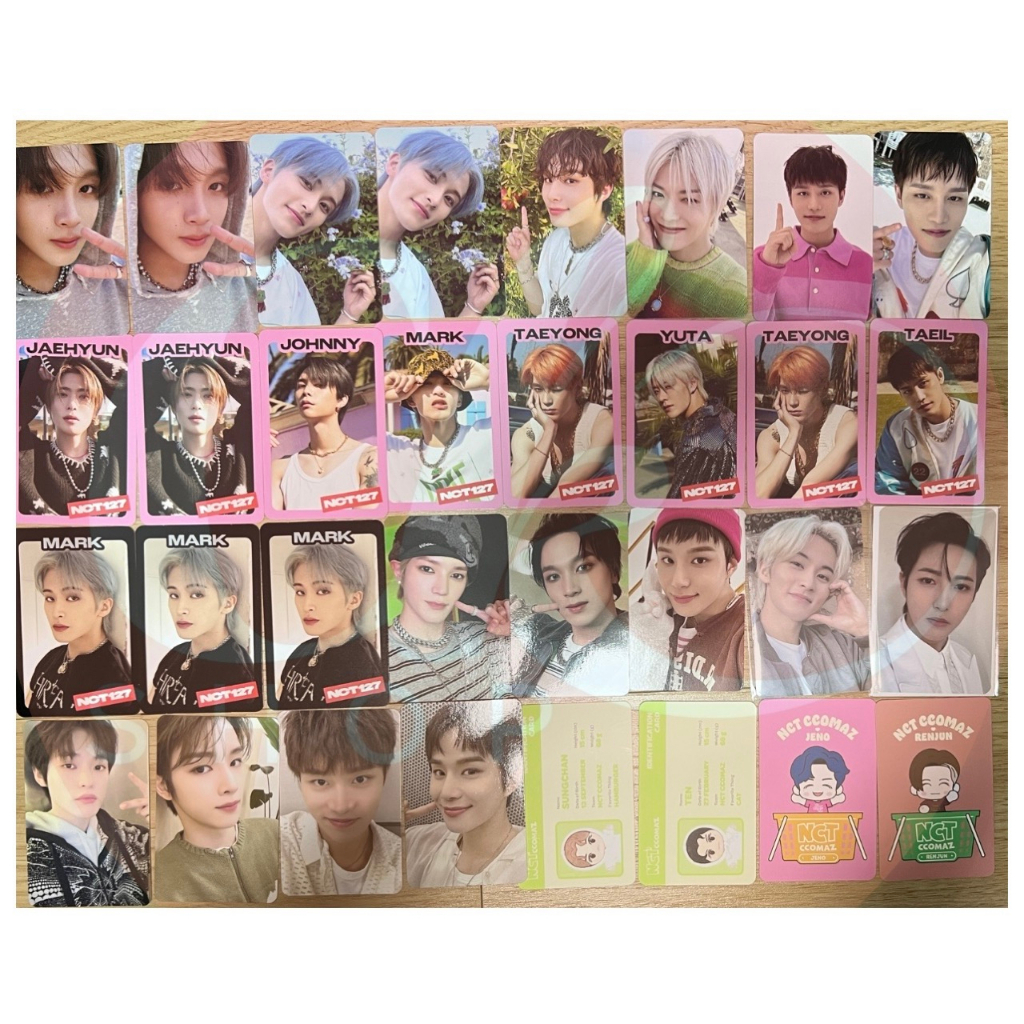 Ảnh bo góc chính hãng DOJAEJUNG PERFUME, NCT 127, NCT DREAM AYYO, SANRIO có sẵn