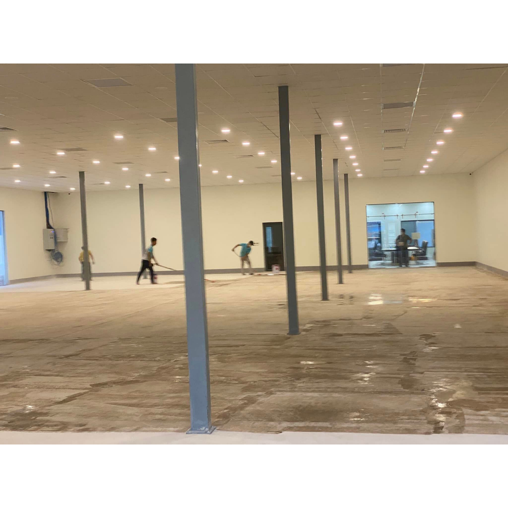 Sơn Epoxy màu ghi xám, sơn trong nhà. Sơn KCC ET5660 D80680. Sơn nền nhà xưởng, nhà kho