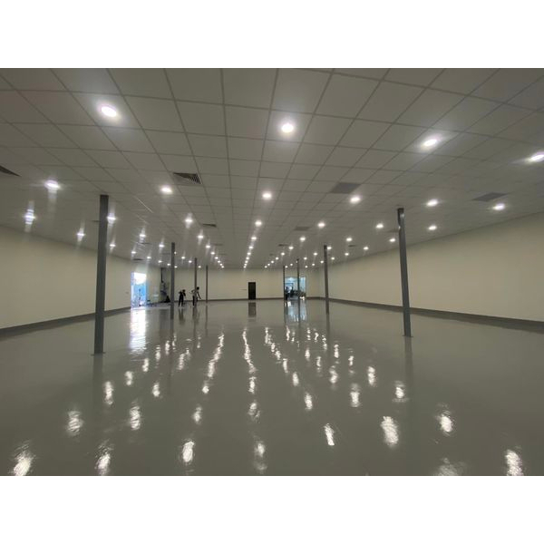 Sơn Epoxy màu ghi xám, sơn trong nhà. Sơn KCC ET5660 D80680. Sơn nền nhà xưởng, nhà kho