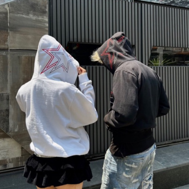 Áo khoác 𝐂𝐘𝐁𝐄𝐑 𝐇𝐎𝐎𝐃 𝐙𝐈𝐏