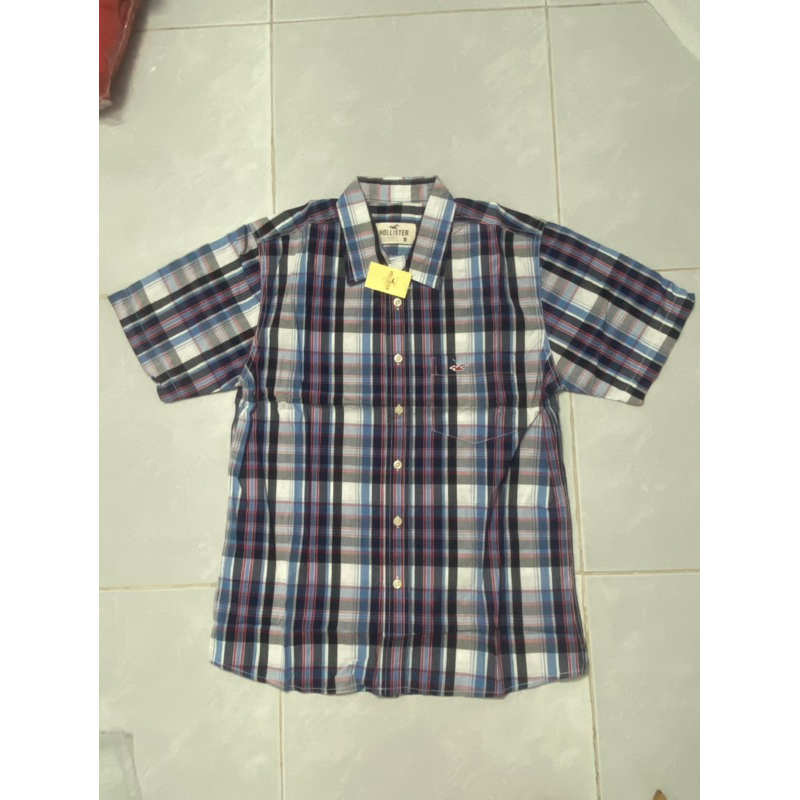 Áo Somi Nam Hollister Tay Ngắn M Chất Cotton Cao Cấp Thoáng Mát Hàng VNXK