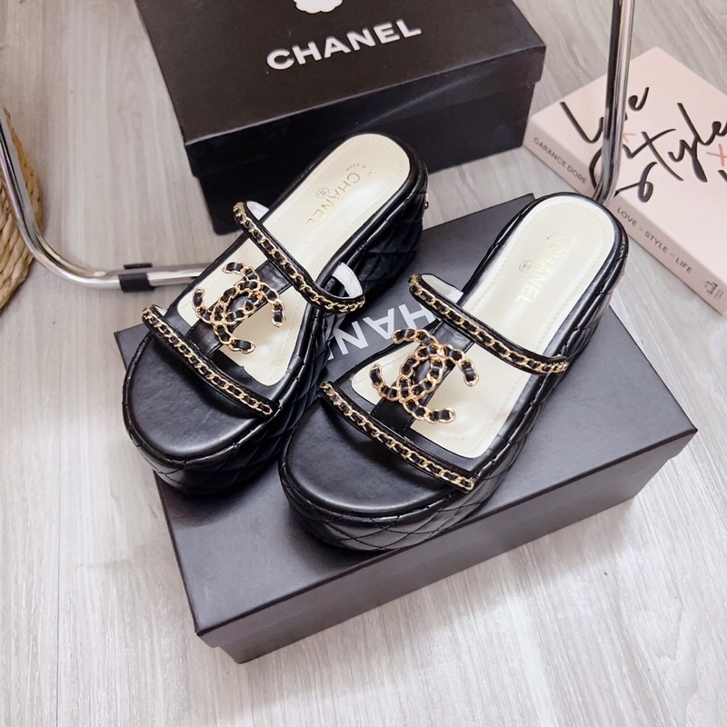 Dép Lê Chael Chữ Xích Đế Xuồng Hàng Fullbox - CERIHOUSE