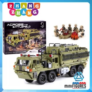 Đồ chơi Xếp hình pháo phản lực hỏa thần M142 Himars Scorpior Across Battlefield Minifigures Xingbao Xb06014