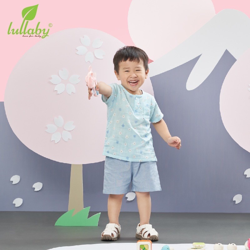 Bộ Lullaby cotton poplin cho bé trai bé gái