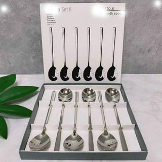Bộ 6 muỗng inox sus304 nuova
