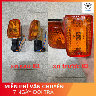Bộ củ xi nhan trước và sau xe cub 82 dd, bộ đèn xi nhan cup 82 giá rẻ