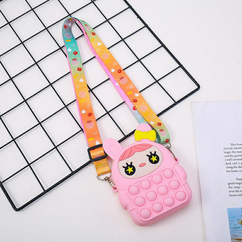 Túi pop ít silicol cute cho bé giải tỏa căng thẳng