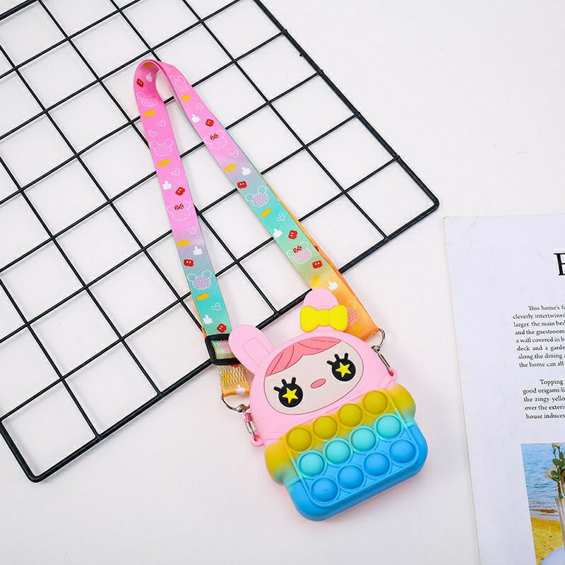 Túi pop ít silicol cute cho bé giải tỏa căng thẳng