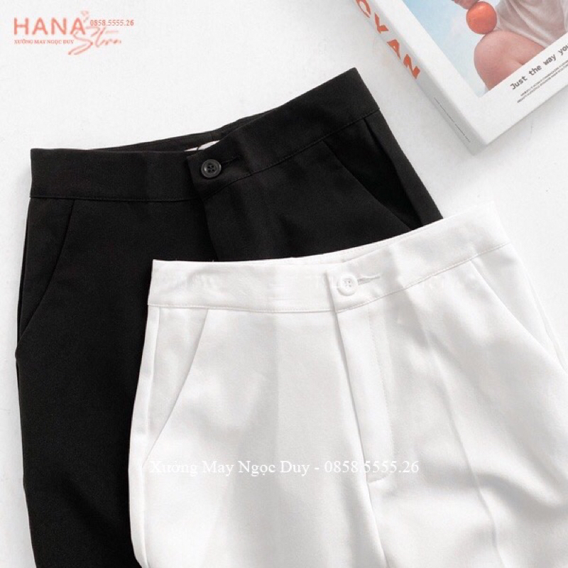 Quần tây ống loe công sở hack chân dài miên man