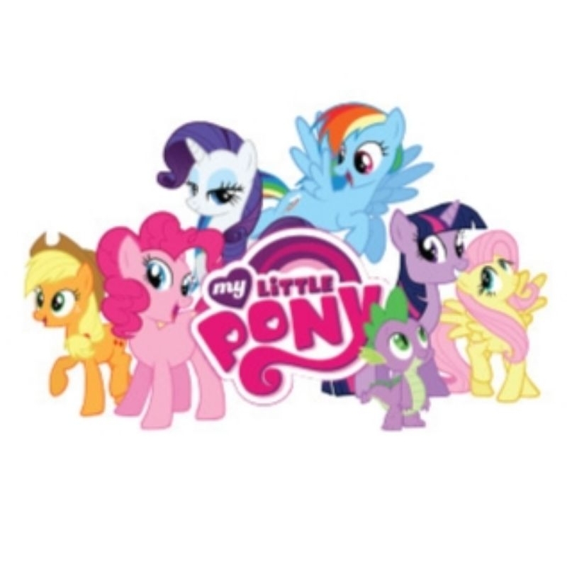 Hình ủi nhiệt, in áo. Hoạt hình Ngựa PONY-7 cho bé