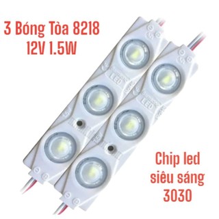 100 module led 3 bóng tỏa samsung 82x18mm 12v 1.5w