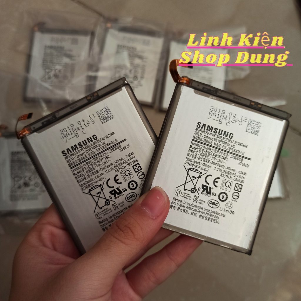 Pin Điện Thoại Samsung Galaxy S10 5G Zin Cũ Tháo Máy Mã Pin EB-BG977ABU - Shop Dung