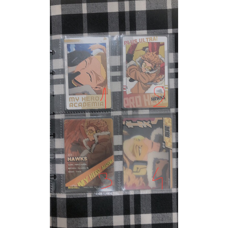 Hawks, Bakugo, Shotou, Shiragaki.