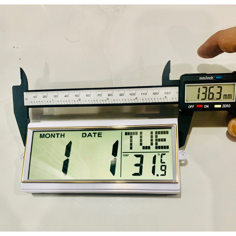 Đồng hồ LCD 13.5x6.5