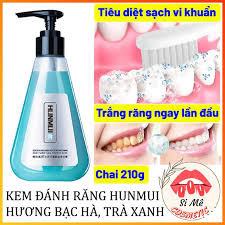Kem đánh răng giúp trắng răng giảm ố vàng, hết hôi miệng