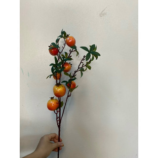 lựu giả trang trí,lựu 7 quả trang trí