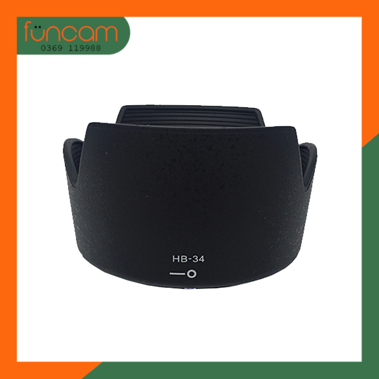 Lens Hood HB-34 dùng cho ống kính Nikon AF-S DX 55-200mm f/4-5.6G ED