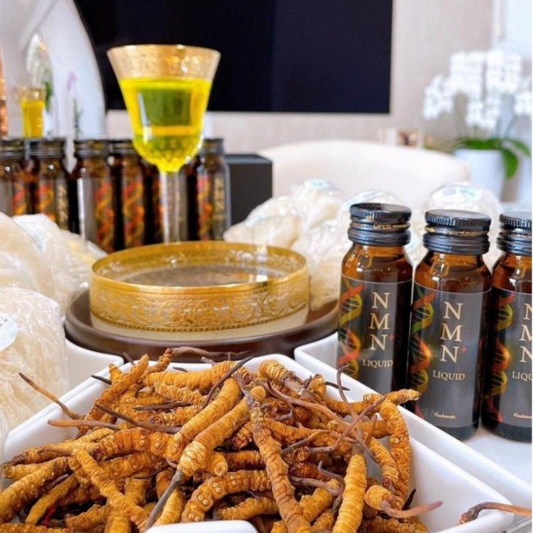 Nước Uống Trẻ Hóa Tinh Thể NMN 12000 Nano Liquid - Mẫu Mới 12 Lọ