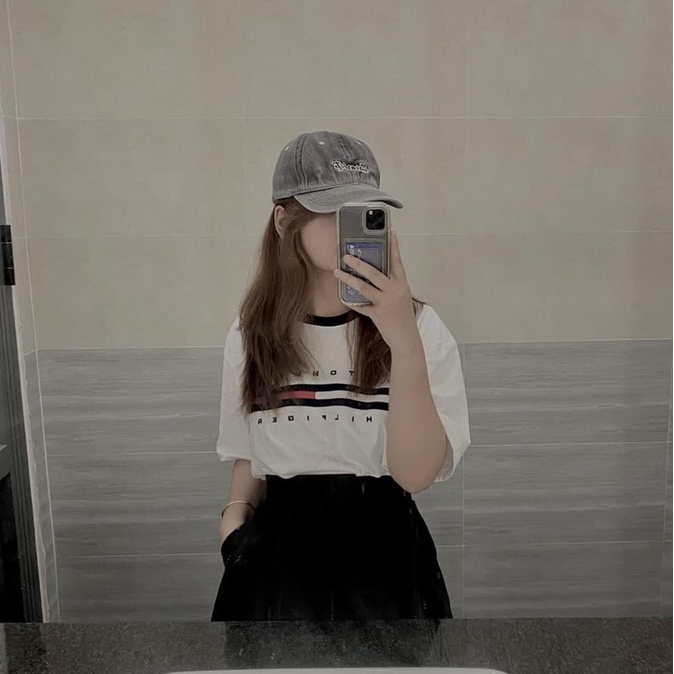 Áo thun nam nữ Tommy Hilfiger Essential Flag Logo T-Shirt Hàng Chính Hãng